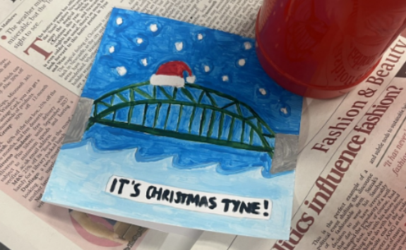 handmade Christmas card